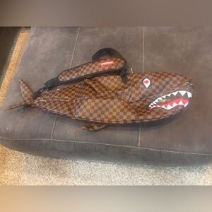 Sprayground A Shark in Paris Duffle Bag